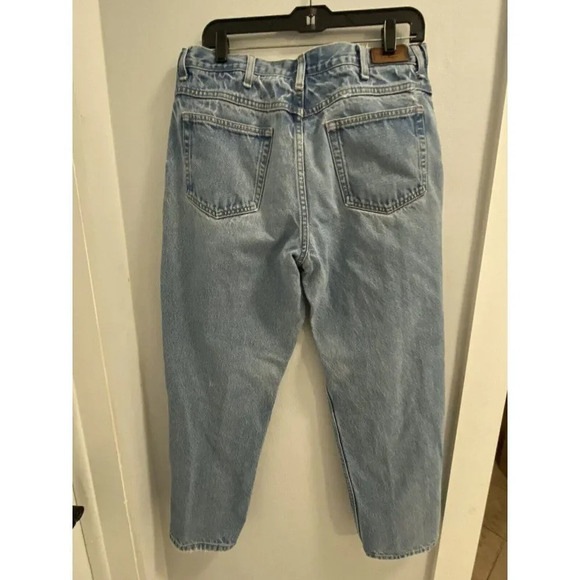 LL BEAN MEN COMFORT WAIST JEAN 35/30 SIMPLE BASIC JEAN GREAT CONDITION - Picture 10 of 12